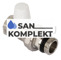 Регулировочный вентиль нижний прямой 1/2&quot;, быстрого монтажа RD222.02