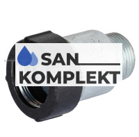 Обжимной соединитель 11/2&quot; из ковкого чугуна с нар. Резьбой TIM ZSr.130.0208