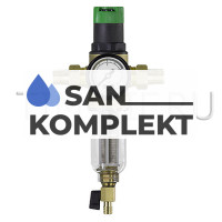 Фильтр с редуктором стеклянный корпус 1&quot; нар-нар. TIM JH-3008