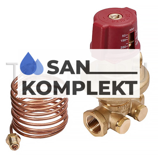 Автоматический регулятор перепада давления 1/2 давление 50-300 ZEISSLER Zsb.704.3004