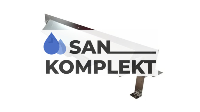 Душевой лоток для монтажа в стену с комбинированным затвором сухим затвором и гидрозатвором накладная панель нержавеющая сталь-глянец 700*70 TIM BAD817002 Profi