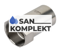 Фитинг из нержавеющей стали – вставка с внутренней резьбой 54*2 TIM ZTI.507.005409