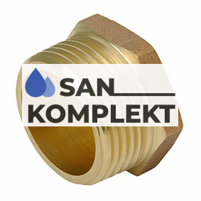 Заглушка латунная 1 наружн. TIM DT004