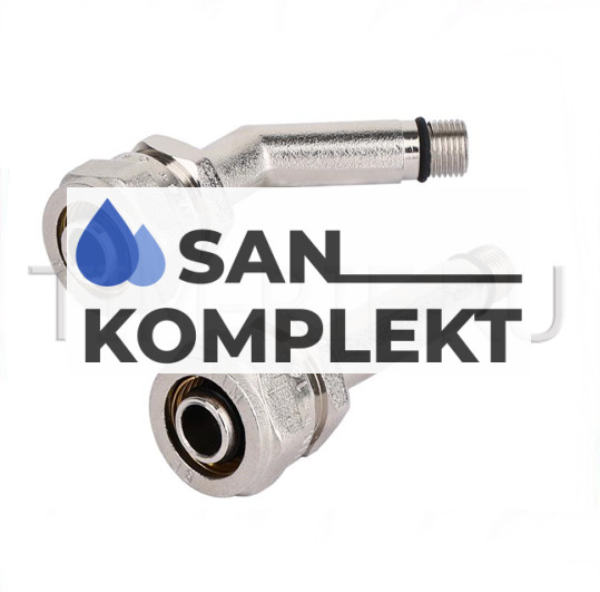 Жесткая подводка  для смесителя 16-ц* M10 TIM C-KM1610