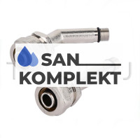 Жесткая подводка  для смесителя 16-ц* M10 TIM C-KM1610