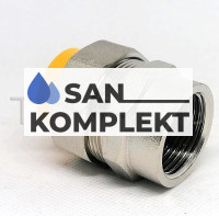 Муфта диэлектрическая 3/4*20 вн.резьба  для газа никелированная Zeissler ZTI.672.002005N