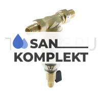 Фильтр без манометра стеклянный корпус 1/2&quot; TIM JH-1004