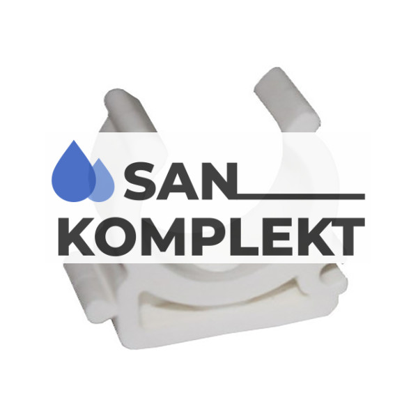 Опора PPR D-25 (клипсы) ASB-1029-1-2