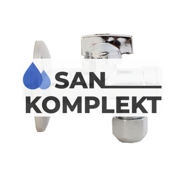 Угловой кран 1/2"-1/2" без сетки TIM BL5810