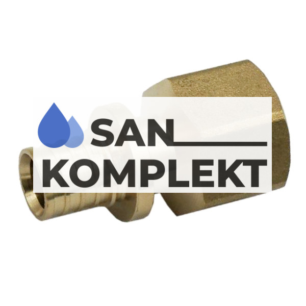 Муфта ДУ-20*(2.8)*1/2 внутр. PEX под зажимную гильзу TIM H-S2002F