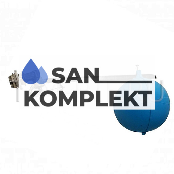 Поплавковый клапан Ф-2 с плоской штангой для емкости TIM BAF6720S