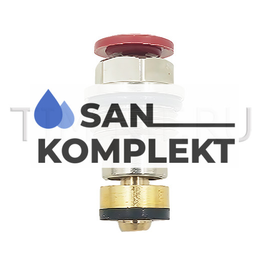 Регулировочный клапан 1/2 для коллекторных блоков серии ZSc.406.** TIM ZSc.400.0700