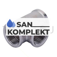 Тройник 1/2г*1/2г*1/2г никелированный ZEISSLER ZSr.163.0304