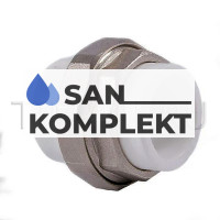 PPR муфта американка трубное соеденение D-25ММ TIM Tpp3046.0.02525