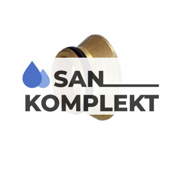 Переходник-вставка конус-плоскость 1/2(15мм) TIM M312-2A