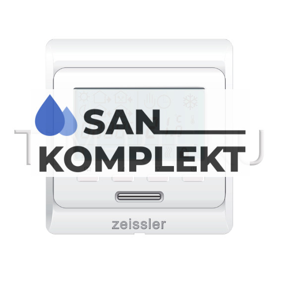 Термостат комнатный с датчиком температуры тёплого пола TIM M6.716