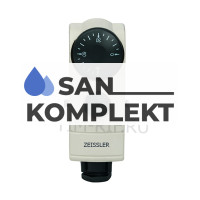 Термостат накладной на трубу отопления 0-90°C TIM TC-E-0090