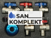 Набор кранов для газового котла TIM DE101k