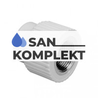 Муфта PPR комбинированная ВР D-20*3/4F ASB-2005-2