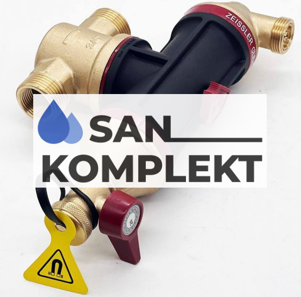 Сепаратор воздуха и грязи Clean Smart ДУ "1" TIM S-AD-0204