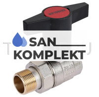 Шаровый кран с американкой &quot;1&quot; TIM ZSv.201.0306N