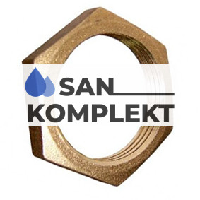 Контргайка латунная ДУ-3/4F GF003