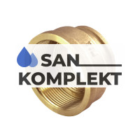 Муфта латунная 1/2 F*2F TIM SF072