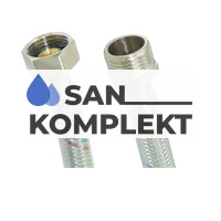 Гибкая подводка для воды 1/2 г-ш, с PVC покрытием,50см TIM C67-5