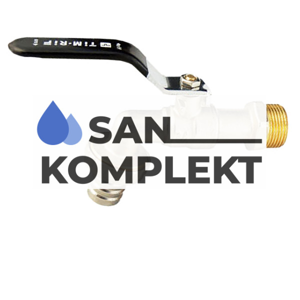 Кран водоразборный 1/2" TIM DE1224