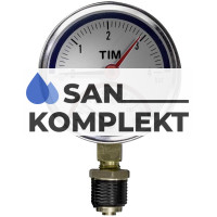 Термо-Манометр радиальный 4 бар TIM Y-80-4bar