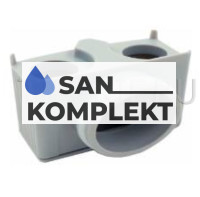 Комплект комбинированных гидрозатворов для душевого лотка серии BAD 45** BAD4003