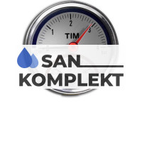 Термо-Манометр аксиальный 10 бар TIM Y-80T-10bar