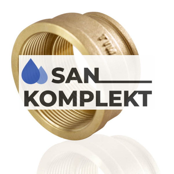 Муфта латунная 2 F*11/2 F. TIM SF076