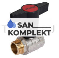 Кран шаровой 1/2 F.M  TIM ZSv.201.0204N