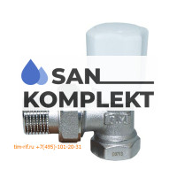 Клапан 1/2 радиаторный термостатический угловой TIM RVS505.02