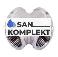 Крестовина 1/2г*1/2г*1/2г*1/2г никелированная ZEISSLER ZSr.164.0104