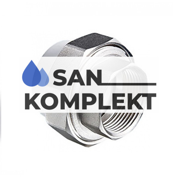 Муфта PPR разъемная ВР (Американка) D25*3/4F ASB-1017B-2