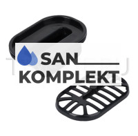 Комплект комбинированных гидрозатворов для душевого лотка (серии ZSt.1121/1131) ZSt.1100.01