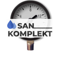 Манометр радиальный 16 бар TIM Y-50-16bar