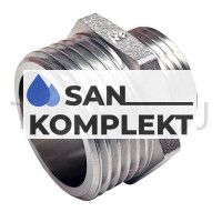 Ниппель переходной никель ду-3/8ш*1/4ш ZEISSLER ZSr.161.020203