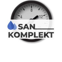 Манометр аксиальный 16 бар TIM Y-50T-16bar