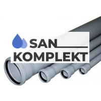 Труба для внутренней канализации из ПП D 110*2,7*150 мм