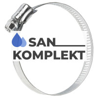 Червячный хомут 3&quot;1/2 (70-90) TIM TIM70-90