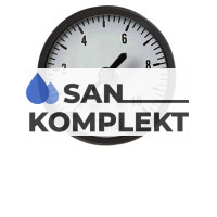 Манометр аксиальный 6 бар TIM Y-50T-6bar