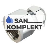 Концевик прямой 1/2&quot;г-10  для присоединения жесткой трубки TIM K-SF1002