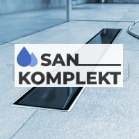 Трап под плитку 800*70 с двухсторонней решеткой горизонтальный сток Evolux Glass ZEISSLER ZSt.1131.8002