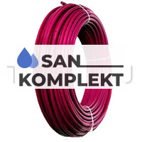 TIMMI PEX-b EVOH 20x2.8 PINK труба из сшитого полиэтилена с кислородным барьером