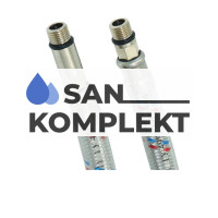 Гибкая подводка для смесителя 1/2 г-М10, с PVC покрытием,120см TIM C68-12