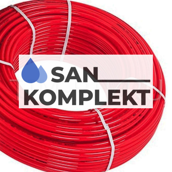 TIMMI PEX-b EVOH 20x2.0 RED труба из сшитого полиэтилена с кислородным барьером