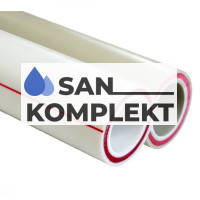 Труба армированная стекловолокном D20 (PN 20) PPR-FB-PPR ASB-2002-1